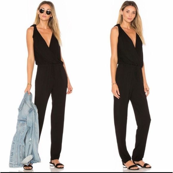 NEW Young Fabulous & Broke V-Neck Jumpsuit - Picture 1 of 12